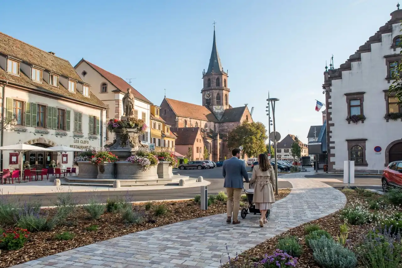 Vue de Soultz-Haut-Rhin